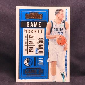 2020 Basketball 2020-21 Panini Contenders Luka Doncic Dallas Mavericks #85 3